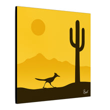 Load image into Gallery viewer, Series 1 Desert Road Runner Canvas Art Print - Vibrant Wall Decor for Nature Lovers - Kactus Jock