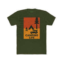 Load image into Gallery viewer, Camping Life Unisex Cotton Crew Tee - Adventure T-Shirt for Outdoor Enthusiasts - Kactus Jock