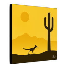 Load image into Gallery viewer, Series 1 Desert Road Runner Canvas Art Print - Vibrant Wall Decor for Nature Lovers - Kactus Jock