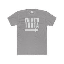 Load image into Gallery viewer, I'm With Torta T-Shirt - Funny Foodie Tee with Arrow - Kactus Jock