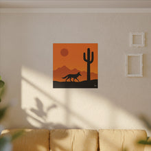 Load image into Gallery viewer, Series 2 Desert Road Runner Canvas Art Print - Vibrant Wall Decor for Nature Lovers - Kactus Jock