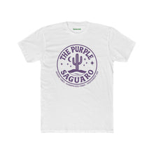 Load image into Gallery viewer, The Purple Saguaro Unisex Cotton Crew Tee - Southwest Vibes Shirt - Kactus Jock