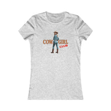 Load image into Gallery viewer, Cowgirl Club Women's Favorite Tee - Western Style T-Shirt for Country Lovers - Kactus Jock