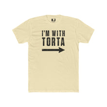 Load image into Gallery viewer, I'm With Torta T-Shirt - Funny Foodie Tee with Arrow - Kactus Jock