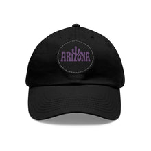 Load image into Gallery viewer, Arizona Dad Hat with Leather Patch - Casual Style for Outdoor Adventures - Kactus Jock