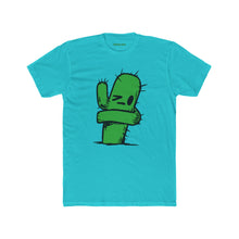 Load image into Gallery viewer, Cactus Hug Unisex Cotton Crew Tee, Cute Graphic Tee, Gift for Cactus Lovers - Kactus Jock