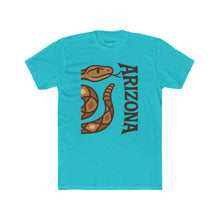 Load image into Gallery viewer, Arizona Snake Unisex Cotton Crew Tee - Casual Style for Nature Lovers - Kactus Jock