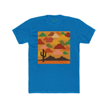 Load image into Gallery viewer, Retro Desert Vibes Unisex Cotton Crew Tee - Perfect for Nature Lovers! - Kactus Jock