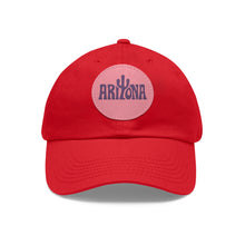Load image into Gallery viewer, Arizona Dad Hat with Leather Patch - Casual Style for Outdoor Adventures - Kactus Jock