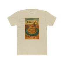 Load image into Gallery viewer, Greetings from Horseshoe Bend Arizona Unisex Cotton Crew Tee, Travel Shirt - Kactus Jock