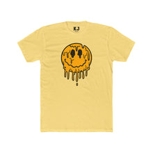 Load image into Gallery viewer, Drippy Smiley Unisex Crew Tee, Funny Graphic Tee, Cotton T-Shirt, Casual Wear, Gift for Friends, Summer Style - Kactus Jock