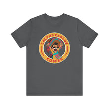 Load image into Gallery viewer, Cactus Carlos Coffee Tee - Fun Unisex Jersey Shirt, Great for Coffee Lovers, Gifts for Baristas, Summer Outings, Cute Casual Wear - Kactus Jock