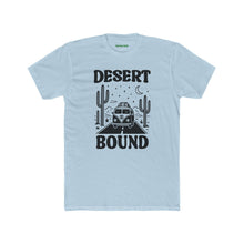 Load image into Gallery viewer, Desert Bound Unisex Cotton Crew Tee, Summer T-Shirt, Travel Tee, Fun Vacation Shirt - Kactus Jock