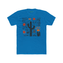 Load image into Gallery viewer, Desert Sunset Unisex Cotton Crew Tee, Cactus Shirt, Boho Graphic Tee - Kactus Jock