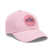 Load image into Gallery viewer, Arizona Dad Hat with Leather Patch - Casual Style for Outdoor Adventures - Kactus Jock