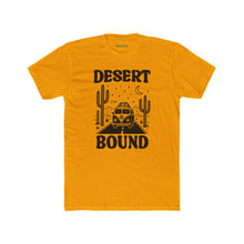 Load image into Gallery viewer, Desert Bound Unisex Cotton Crew Tee, Summer T-Shirt, Travel Tee, Fun Vacation Shirt - Kactus Jock