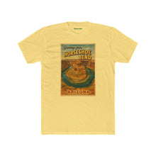 Load image into Gallery viewer, Greetings from Horseshoe Bend Arizona Unisex Cotton Crew Tee, Travel Shirt - Kactus Jock