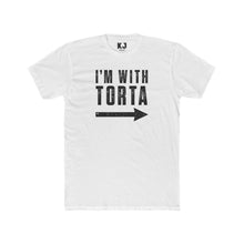 Load image into Gallery viewer, I'm With Torta T-Shirt - Funny Foodie Tee with Arrow - Kactus Jock