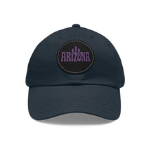 Load image into Gallery viewer, Arizona Dad Hat with Leather Patch - Casual Style for Outdoor Adventures - Kactus Jock