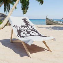 Load image into Gallery viewer, Vintage Route 66 Beach Towel - Perfect for Summer Days & Road Trips - Kactus Jock