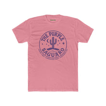 Load image into Gallery viewer, The Purple Saguaro Unisex Cotton Crew Tee - Southwest Vibes Shirt - Kactus Jock