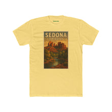 Load image into Gallery viewer, Sedona Arizona Vintage Unisex Cotton Crew Tee - Ideal for Travel Lovers - Kactus Jock