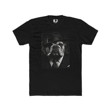 Load image into Gallery viewer, Gangster French Bulldog Tee - Vintage Noir Dog Portrait T-Shirt - Kactus Jock