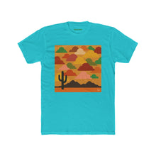 Load image into Gallery viewer, Retro Desert Vibes Unisex Cotton Crew Tee - Perfect for Nature Lovers! - Kactus Jock