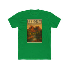 Load image into Gallery viewer, Sedona Arizona Vintage Unisex Cotton Crew Tee - Ideal for Travel Lovers - Kactus Jock