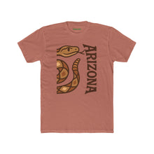 Load image into Gallery viewer, Arizona Snake Unisex Cotton Crew Tee - Casual Style for Nature Lovers - Kactus Jock