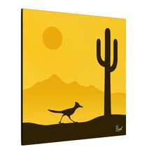 Load image into Gallery viewer, Series 1 Desert Road Runner Canvas Art Print - Vibrant Wall Decor for Nature Lovers - Kactus Jock