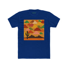 Load image into Gallery viewer, Retro Desert Vibes Unisex Cotton Crew Tee - Perfect for Nature Lovers! - Kactus Jock
