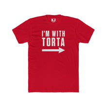 Load image into Gallery viewer, I'm With Torta T-Shirt - Funny Foodie Tee with Arrow - Kactus Jock