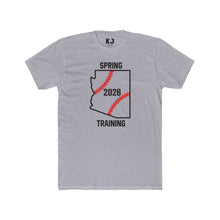Load image into Gallery viewer, Spring Training Baseball Tee - Unisex Cotton Crew, Arizona Sports T-Shirt, Gift for Baseball Fans, Kactus Jock