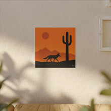 Load image into Gallery viewer, Series 2 Desert Road Runner Canvas Art Print - Vibrant Wall Decor for Nature Lovers - Kactus Jock