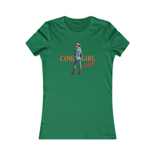 Load image into Gallery viewer, Cowgirl Club Women's Favorite Tee - Western Style T-Shirt for Country Lovers - Kactus Jock