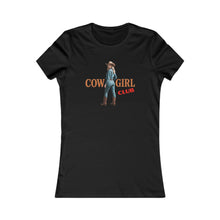 Load image into Gallery viewer, Cowgirl Club Women's Favorite Tee - Western Style T-Shirt for Country Lovers - Kactus Jock