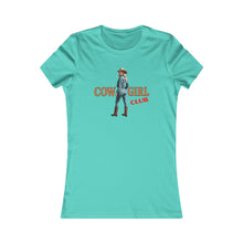 Load image into Gallery viewer, Cowgirl Club Women's Favorite Tee - Western Style T-Shirt for Country Lovers - Kactus Jock