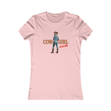 Load image into Gallery viewer, Cowgirl Club Women's Favorite Tee - Western Style T-Shirt for Country Lovers - Kactus Jock