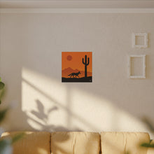 Load image into Gallery viewer, Series 2 Desert Road Runner Canvas Art Print - Vibrant Wall Decor for Nature Lovers - Kactus Jock