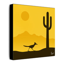 Load image into Gallery viewer, Series 1 Desert Road Runner Canvas Art Print - Vibrant Wall Decor for Nature Lovers - Kactus Jock