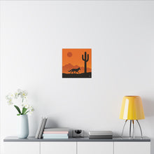 Load image into Gallery viewer, Series 2 Desert Road Runner Canvas Art Print - Vibrant Wall Decor for Nature Lovers - Kactus Jock