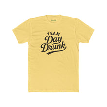 Load image into Gallery viewer, Team Day Drunk Unisex Cotton Crew Tee, Funny T-Shirt for Celebrations - Kactus Jock
