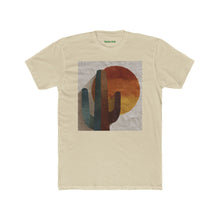 Load image into Gallery viewer, Desert Sunset Cactus Tee, Unisex T-Shirt, Boho Cotton Shirt, Casual Summer Wear - Kactus Jock