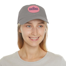 Load image into Gallery viewer, Arizona Dad Hat with Leather Patch - Casual Style for Outdoor Adventures - Kactus Jock