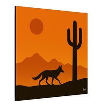 Load image into Gallery viewer, Series 2 Desert Road Runner Canvas Art Print - Vibrant Wall Decor for Nature Lovers - Kactus Jock