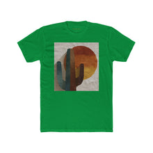 Load image into Gallery viewer, Desert Sunset Cactus Tee, Unisex T-Shirt, Boho Cotton Shirt, Casual Summer Wear - Kactus Jock