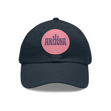 Load image into Gallery viewer, Arizona Dad Hat with Leather Patch - Casual Style for Outdoor Adventures - Kactus Jock