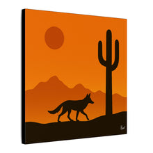 Load image into Gallery viewer, Series 2 Desert Road Runner Canvas Art Print - Vibrant Wall Decor for Nature Lovers - Kactus Jock