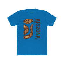 Load image into Gallery viewer, Arizona Snake Unisex Cotton Crew Tee - Casual Style for Nature Lovers - Kactus Jock